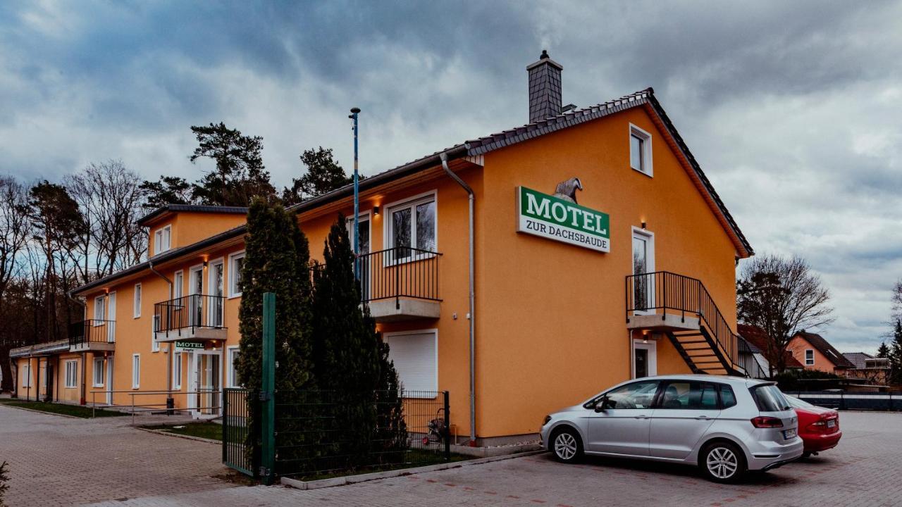 Motel Zur Dachsbaude Wandlitz Exterior photo